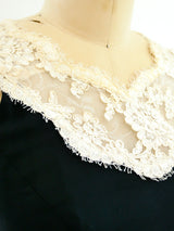 Geoffrey Beene Lace Trimmed Dress Dress arcadeshops.com