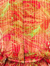 Alfred Bosand Marble Printed Gown Dress arcadeshops.com