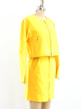 Claude Montana Sunflower Yellow Ensemble Suit arcadeshops.com