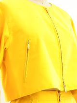 Claude Montana Sunflower Yellow Ensemble Suit arcadeshops.com