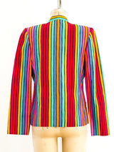 Ungaro Rainbow Striped Jacket Jacket arcadeshops.com