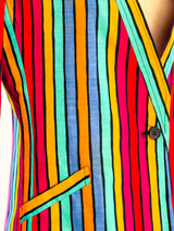Ungaro Rainbow Striped Jacket Jacket arcadeshops.com