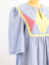 Seersucker Maxi Dress Dress arcadeshops.com