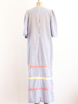 Seersucker Maxi Dress Dress arcadeshops.com