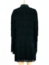 Norma Kamali Fringe Jacket Jacket arcadeshops.com