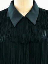 Norma Kamali Fringe Jacket Jacket arcadeshops.com