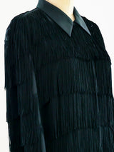 Norma Kamali Fringe Jacket Jacket arcadeshops.com