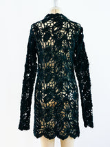 Black Tape Lace Dress Dress arcadeshops.com