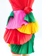 Ungaro fan pleated cocktail dress Dress arcadeshops.com