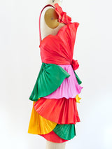 Ungaro fan pleated cocktail dress Dress arcadeshops.com