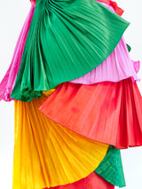 Ungaro fan pleated cocktail dress Dress arcadeshops.com