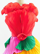 Ungaro fan pleated cocktail dress Dress arcadeshops.com