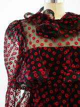 Arnold Scaasi Tiered Dress Dress arcadeshops.com