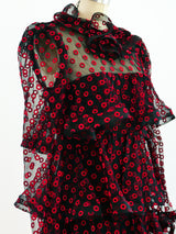 Arnold Scaasi Tiered Dress Dress arcadeshops.com