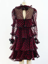 Arnold Scaasi Tiered Dress Dress arcadeshops.com