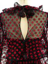 Arnold Scaasi Tiered Dress Dress arcadeshops.com