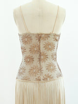 Frederick's Fringed Lace Dress Dress arcadeshops.com