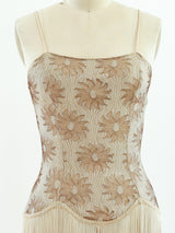 Frederick's Fringed Lace Dress Dress arcadeshops.com