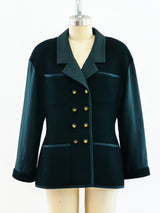 Chanel Boucle and Linen Jacket Jacket arcadeshops.com