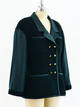 Chanel Boucle and Linen Jacket Jacket arcadeshops.com