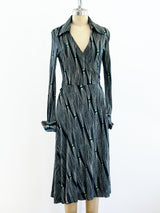 Diane von Furstenberg Printed Wrap Dress Dress arcadeshops.com