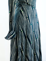 Diane von Furstenberg Printed Wrap Dress Dress arcadeshops.com
