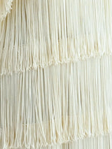 Ivory Fringe Maxi Dress Dress arcadeshops.com