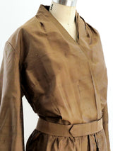 Raw Silk Jumpsuit Suit arcadeshops.com