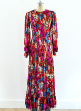 Silk Floral Maxi Dress Dress arcadeshops.com