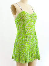 Dyed Green Lace Teddy Suit arcadeshops.com