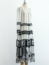 La Mendola Op Art Printed Dress Dress arcadeshops.com