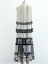 La Mendola Op Art Printed Dress Dress arcadeshops.com
