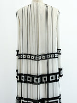 La Mendola Op Art Printed Dress Dress arcadeshops.com