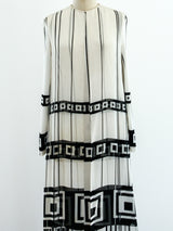 La Mendola Op Art Printed Dress Dress arcadeshops.com