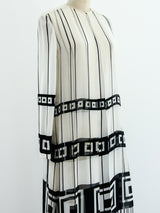 La Mendola Op Art Printed Dress Dress arcadeshops.com