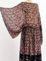 Heron Printed Drop Waist Dress Dress arcadeshops.com