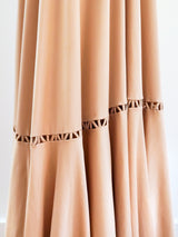 Frank Usher Lattice Cutout Maxi Dress Dress arcadeshops.com