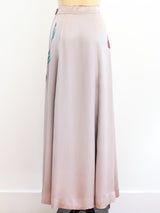 Peacock Painted Skirt Bottom arcadeshops.com