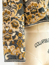 Bill Blass Sequin Cropped Jacket Jacket arcadeshops.com