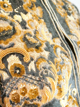 Bill Blass Sequin Cropped Jacket Jacket arcadeshops.com