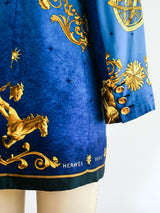 Hermes Cosmos Silk Jacket Jacket arcadeshops.com