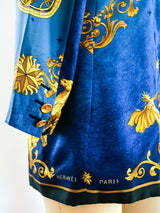 Hermes Cosmos Silk Jacket Jacket arcadeshops.com