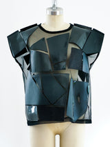 Junya Watanabe Pieced Geometric Top Top arcadeshops.com