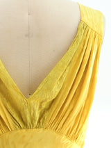 Overdyed Silk Jacquard Slip Dress Dress arcadeshops.com