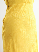 Overdyed Silk Jacquard Slip Dress Dress arcadeshops.com