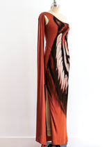 Hand Painted Tiger Face Dress Dress arcadeshops.com