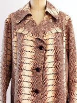 Snake Print Jacket Jacket arcadeshops.com