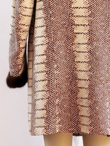 Snake Print Jacket Jacket arcadeshops.com