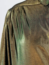 Metallic Gold Lurex Top Top arcadeshops.com