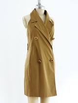 Genny Khaki Halter Dress Dress arcadeshops.com